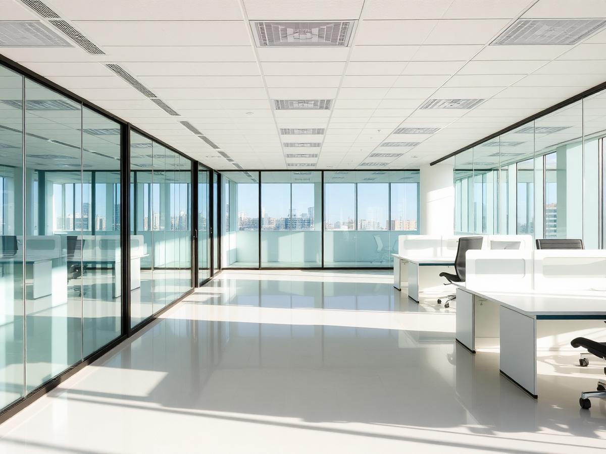 Spotless Brisbane office cleaned by Nettoyer Cleaning